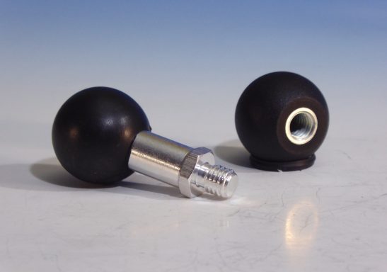 Kugel mit Durchgangsbohrung, passend für Schraube DIN 912, M8